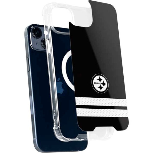 NFL Pittsburgh Steelers Shutout iPhone 15 Plus MagSafe Case