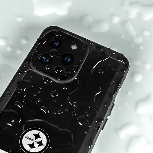 NFL Pittsburgh Steelers Shutout iPhone 14 Pro Max Waterproof Case