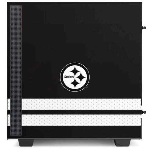 NFL Pittsburgh Steelers Shutout NZXT H510 Compact ATX Mid-Tower Case Skin
