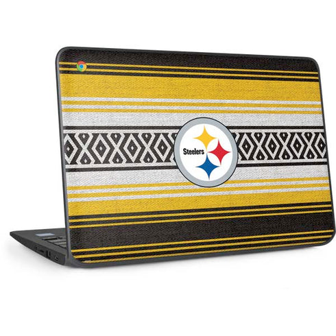 NFL Pittsburgh Steelers Trailblazer HP Chromebook Skin