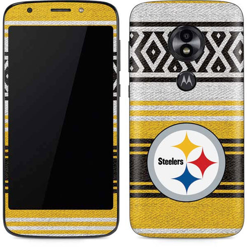 NFL Pittsburgh Steelers Trailblazer Moto E5 Play Skin
