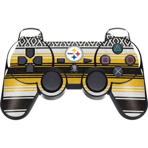 NFL Pittsburgh Steelers Trailblazer PS3 Dual Shock wireless controller Skin