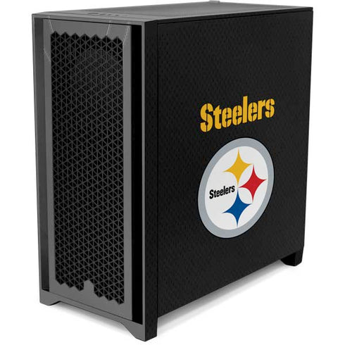 NFL Pittsburgh Steelers Team Jersey Corsair 4000D Tempered Glass Mid-Tower ATX Case Skin