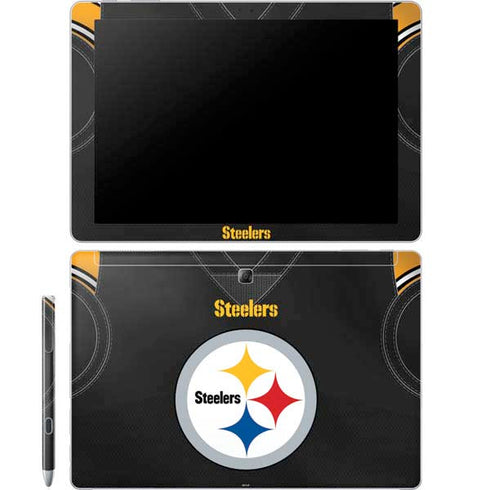 NFL Pittsburgh Steelers Team Jersey Galaxy Book 12in Skin