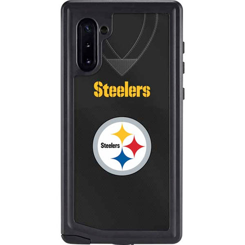 NFL Pittsburgh Steelers Team Jersey Galaxy Note 10 Waterproof Case