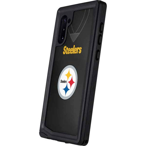NFL Pittsburgh Steelers Team Jersey Galaxy Note 10 Waterproof Case