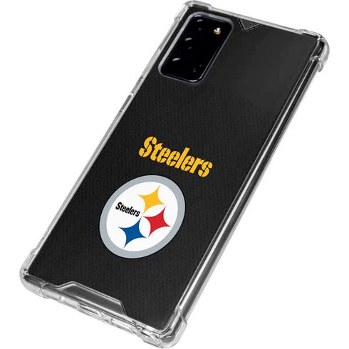NFL Pittsburgh Steelers Team Jersey Galaxy Note20 5G Clear Case