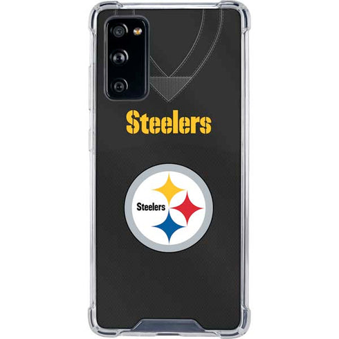 NFL Pittsburgh Steelers Team Jersey Galaxy S20 FE Clear Case