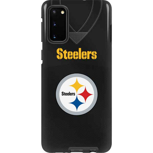 NFL Pittsburgh Steelers Team Jersey Galaxy S20 Pro Case