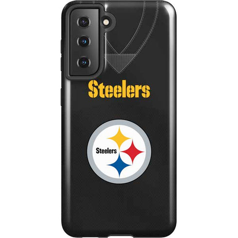 NFL Pittsburgh Steelers Team Jersey Galaxy S21 5G Pro Case