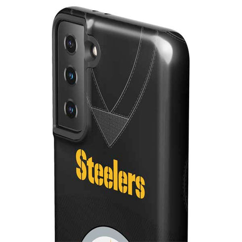 NFL Pittsburgh Steelers Team Jersey Galaxy S21 FE Pro Case