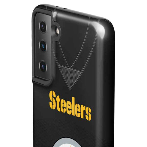 NFL Pittsburgh Steelers Team Jersey Galaxy S21 Plus 5G Pro Case