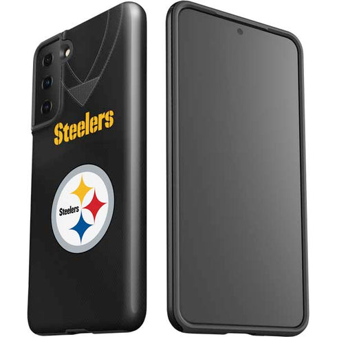 NFL Pittsburgh Steelers Team Jersey Galaxy S21 Plus 5G Pro Case