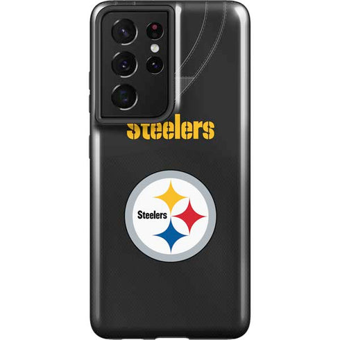 NFL Pittsburgh Steelers Team Jersey Galaxy S21 Ultra 5G Pro Case