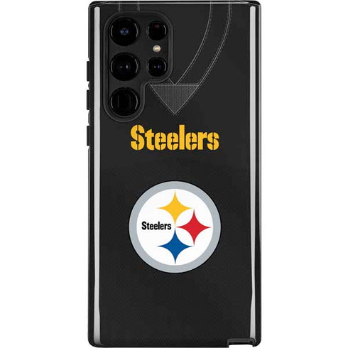 NFL Pittsburgh Steelers Team Jersey Galaxy S22 Ultra Pro Case