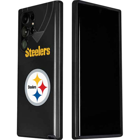 NFL Pittsburgh Steelers Team Jersey Galaxy S22 Ultra Pro Case