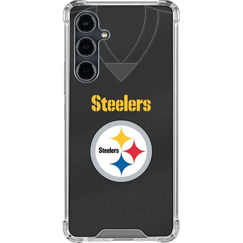 NFL Pittsburgh Steelers Team Jersey Galaxy S23 FE Clear Case