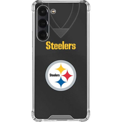 NFL Pittsburgh Steelers Team Jersey Galaxy S23 Plus Clear Case