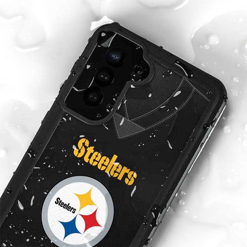 NFL Pittsburgh Steelers Team Jersey Galaxy S23 Plus Waterproof Case