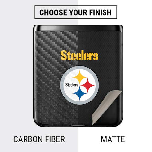 NFL Pittsburgh Steelers Team Jersey Galaxy Z Flip Skin