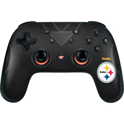 NFL Pittsburgh Steelers Team Jersey Google Stadia Controller Skin