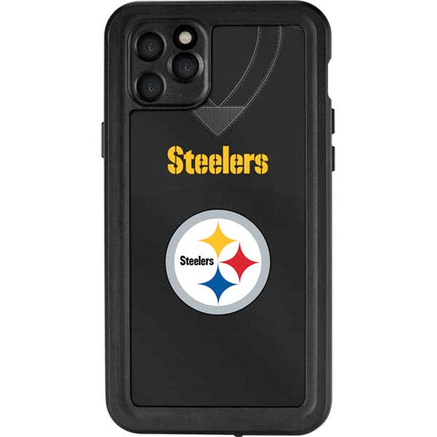 NFL Pittsburgh Steelers Team Jersey iPhone 11 Pro Max Waterproof Case