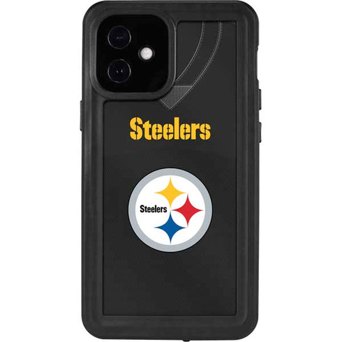 NFL Pittsburgh Steelers Team Jersey iPhone 12 Mini Waterproof Case