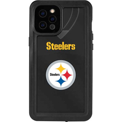 NFL Pittsburgh Steelers Team Jersey iPhone 12 Pro Max Waterproof Case