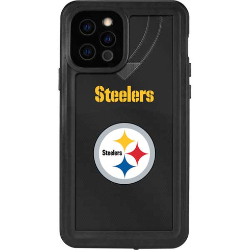 NFL Pittsburgh Steelers Team Jersey iPhone 12 Pro Waterproof Case