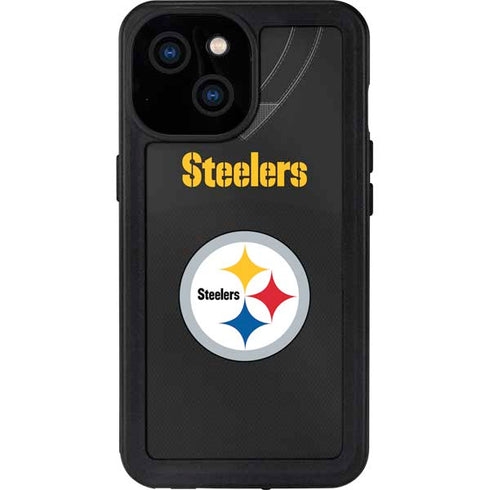 NFL Pittsburgh Steelers Team Jersey iPhone 13 Mini Waterproof Case