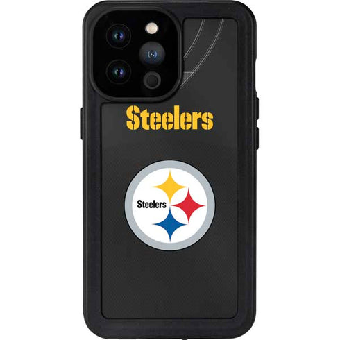 NFL Pittsburgh Steelers Team Jersey iPhone 14 Pro Max Waterproof Case