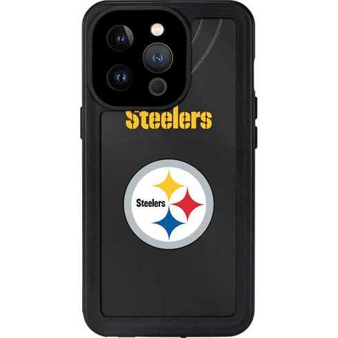 NFL Pittsburgh Steelers Team Jersey iPhone 14 Pro Waterproof Case