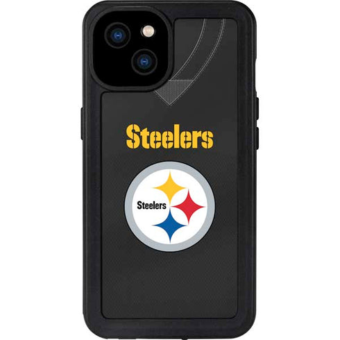 NFL Pittsburgh Steelers Team Jersey iPhone 15 Plus Waterproof Case