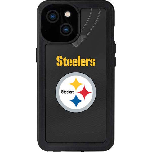 NFL Pittsburgh Steelers Team Jersey iPhone 15 Waterproof Case