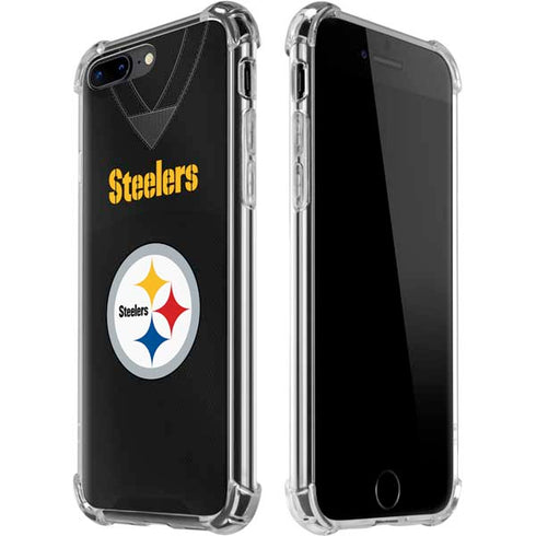 NFL Pittsburgh Steelers Team Jersey iPhone 7/8 Plus Clear Case