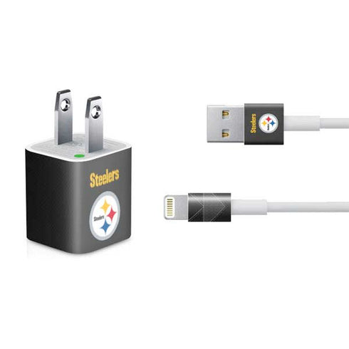 NFL Pittsburgh Steelers Team Jersey iPhone Charger (5W USB) Skin