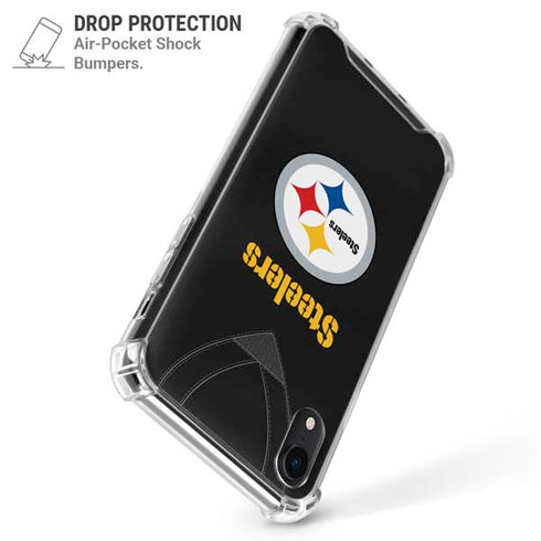 NFL Pittsburgh Steelers Team Jersey iPhone XR Clear Case