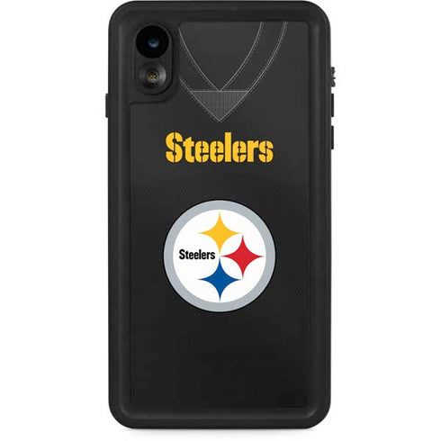 NFL Pittsburgh Steelers Team Jersey iPhone XR Waterproof Case