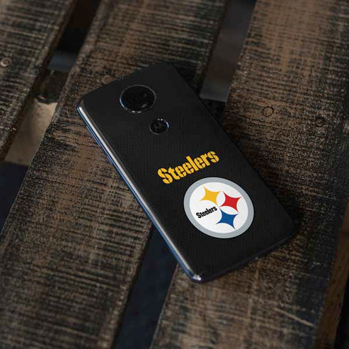 NFL Pittsburgh Steelers Team Jersey Moto E5 Plus Skin
