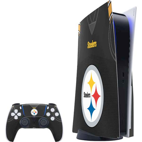 NFL Pittsburgh Steelers Team Jersey PS5 Bundle Skin