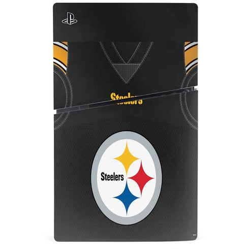 NFL Pittsburgh Steelers Team Jersey PS5 Slim Disk Bundle Skin