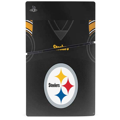 NFL Pittsburgh Steelers Team Jersey PS5 Slim Disk Console Skin