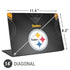 NFL Pittsburgh Steelers Team Jersey Universal Laptop 14in (11.4 x 8.2in) Skin