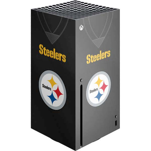 NFL Pittsburgh Steelers Team Jersey Xbox Series X Console Skin