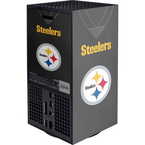 NFL Pittsburgh Steelers Team Jersey Xbox Series X Console Skin
