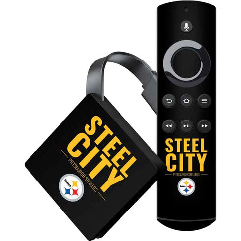 NFL Pittsburgh Steelers Team Motto Amazon Fire TV Skin