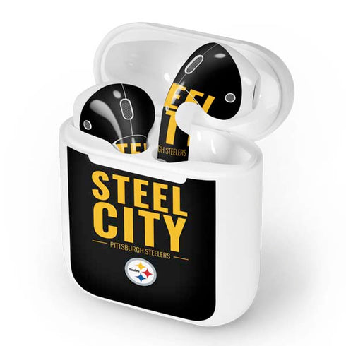 NFL Pittsburgh Steelers Team Motto Apple AirPods Skin