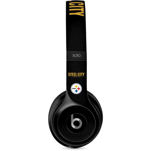 NFL Pittsburgh Steelers Team Motto Beats Solo 2 Wired Skin