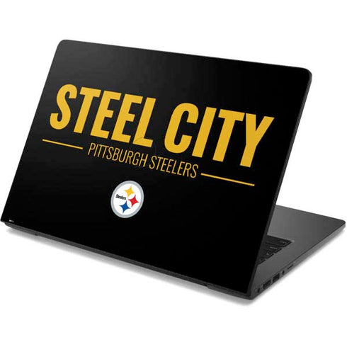 NFL Pittsburgh Steelers Team Motto Dell Chromebook Skin
