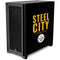 NFL Pittsburgh Steelers Team Motto Corsair 4000D Tempered Glass Mid-Tower ATX Case Skin